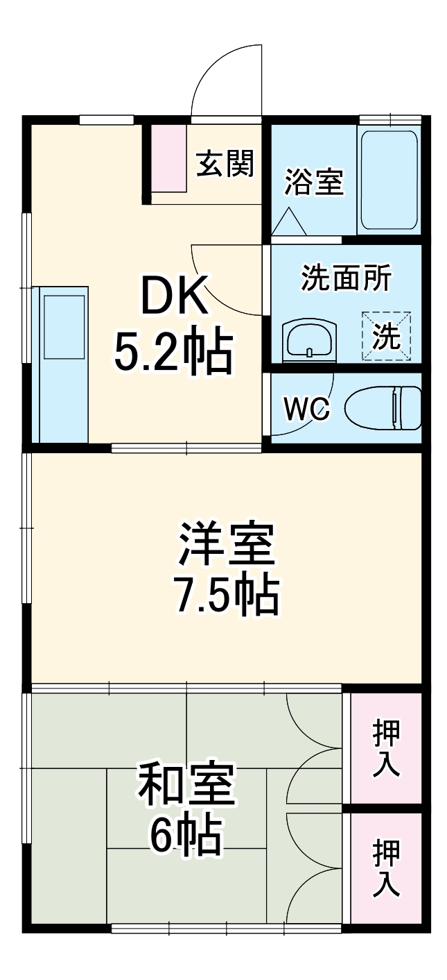 クリーンヒルスの間取り