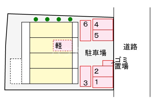 3/9 駐車場