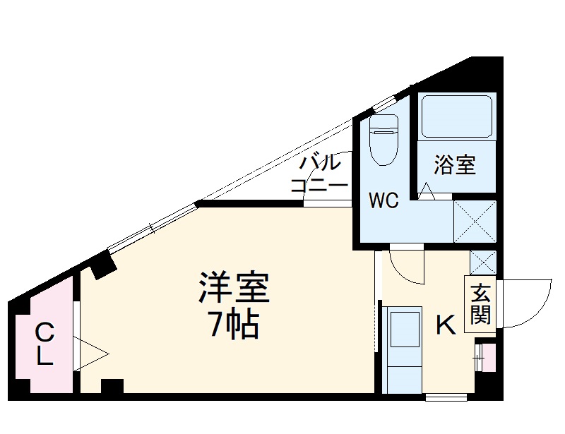 アビタシオン サノの間取り