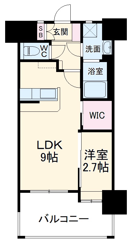 エンクレスト空港通りの間取り