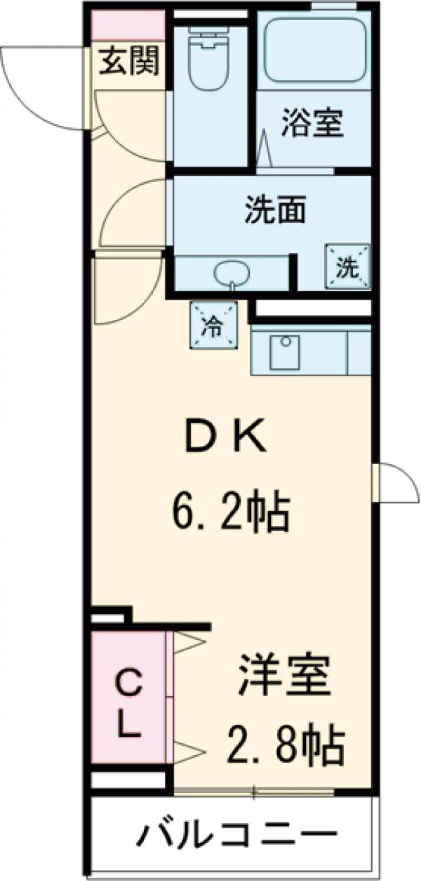 セジュール春日町3の間取り