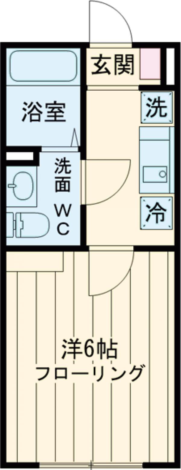ルミノソ柴又の間取り
