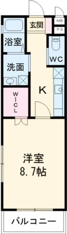 フェリスタ西条町の間取り