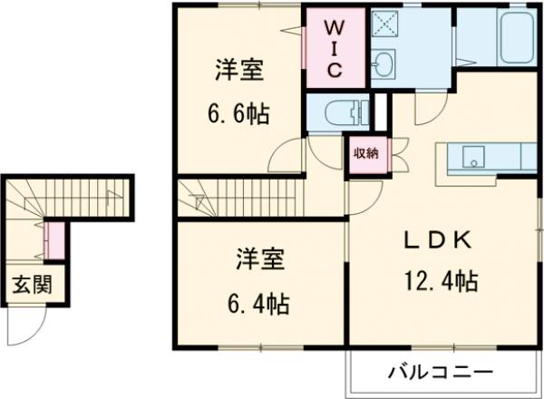 ダイヤメゾンの間取り