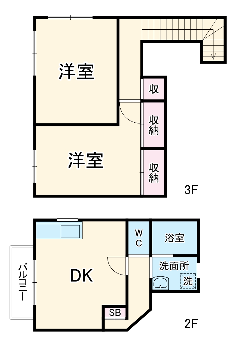 サクラハイツの間取り
