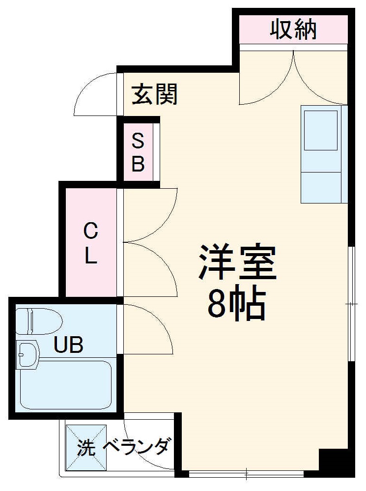こぼり第2ビルの間取り