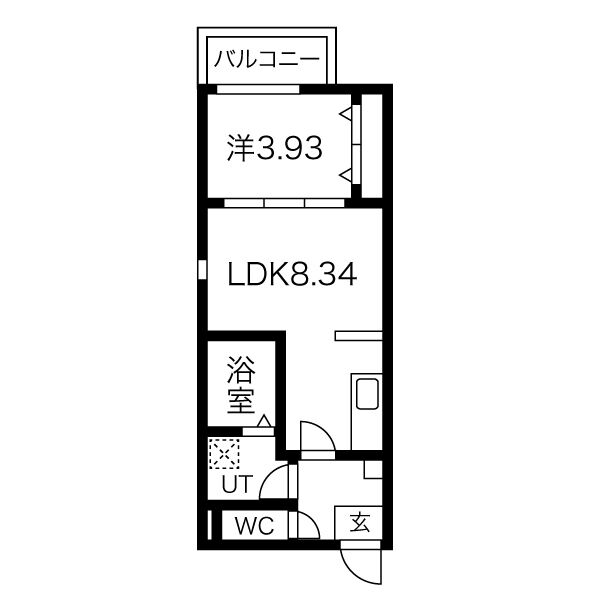 Patina烏森の間取り