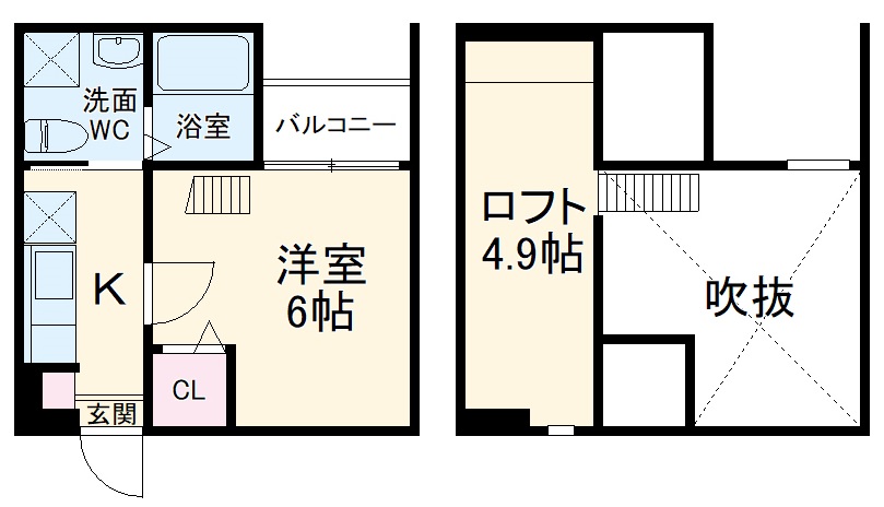 クレールフィルの間取り