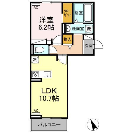 プランドールⅩの間取り