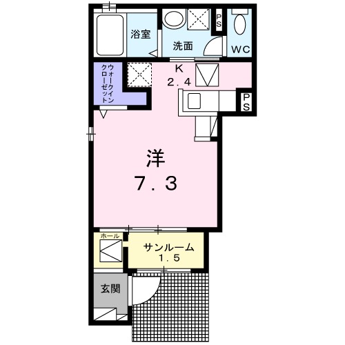 アルカンシエル・Yの間取り