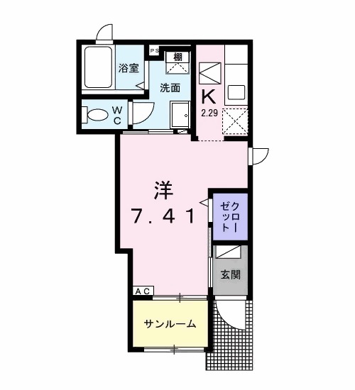 HIKARISU Ⅲの間取り