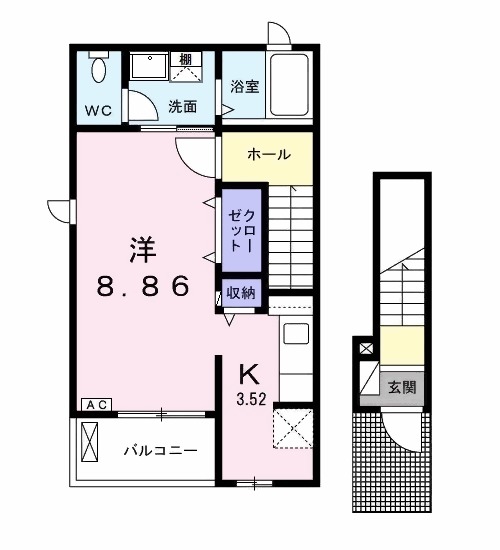 HIKARISU Ⅲの間取り