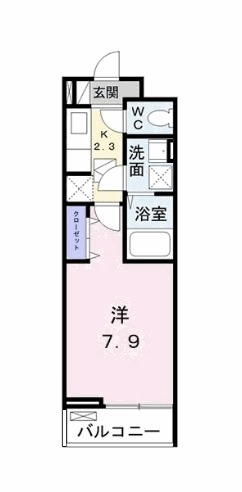 グランフェリシアの間取り