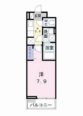 グランフェリシアの間取り