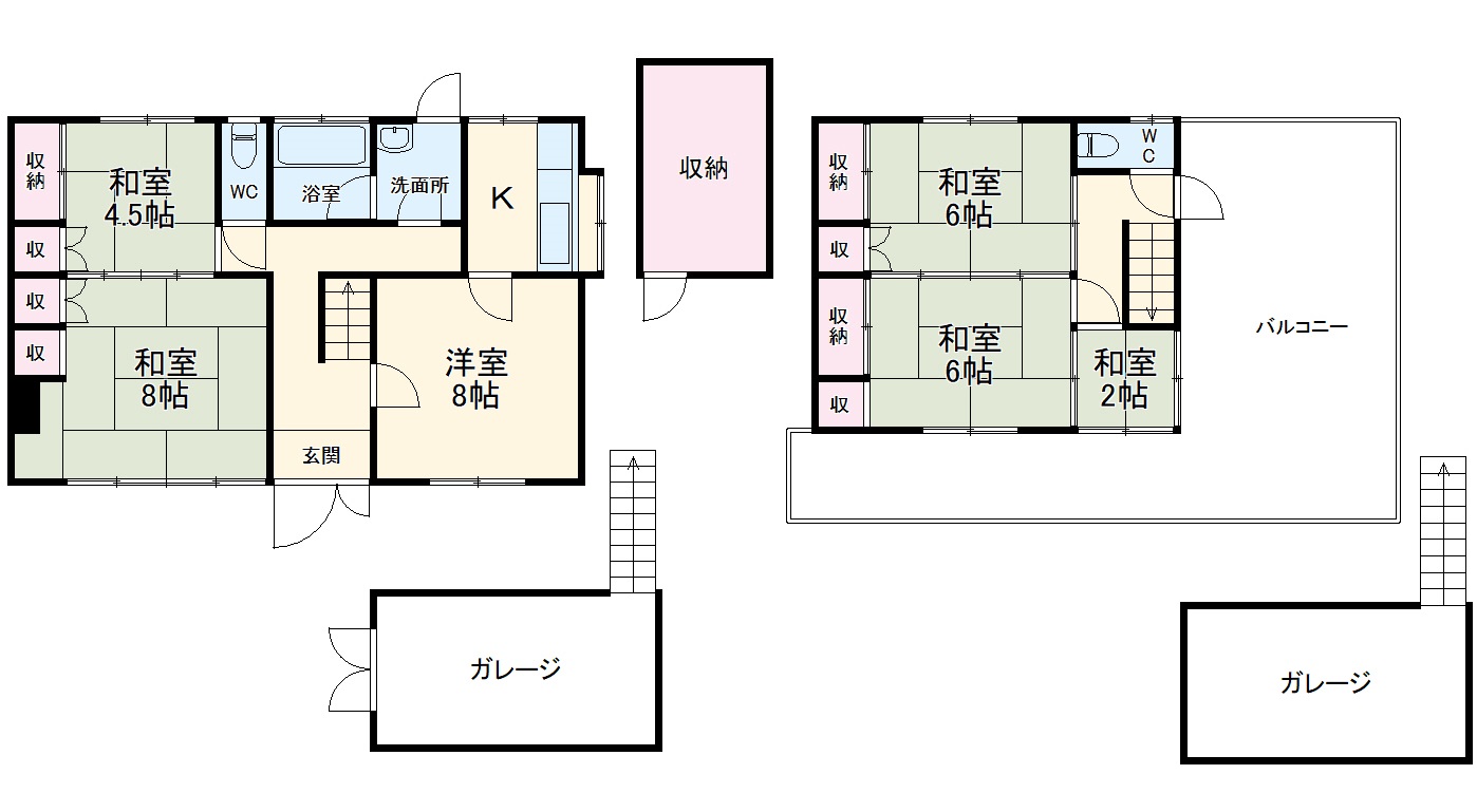 波崎豊ヶ浜の展望の間取り