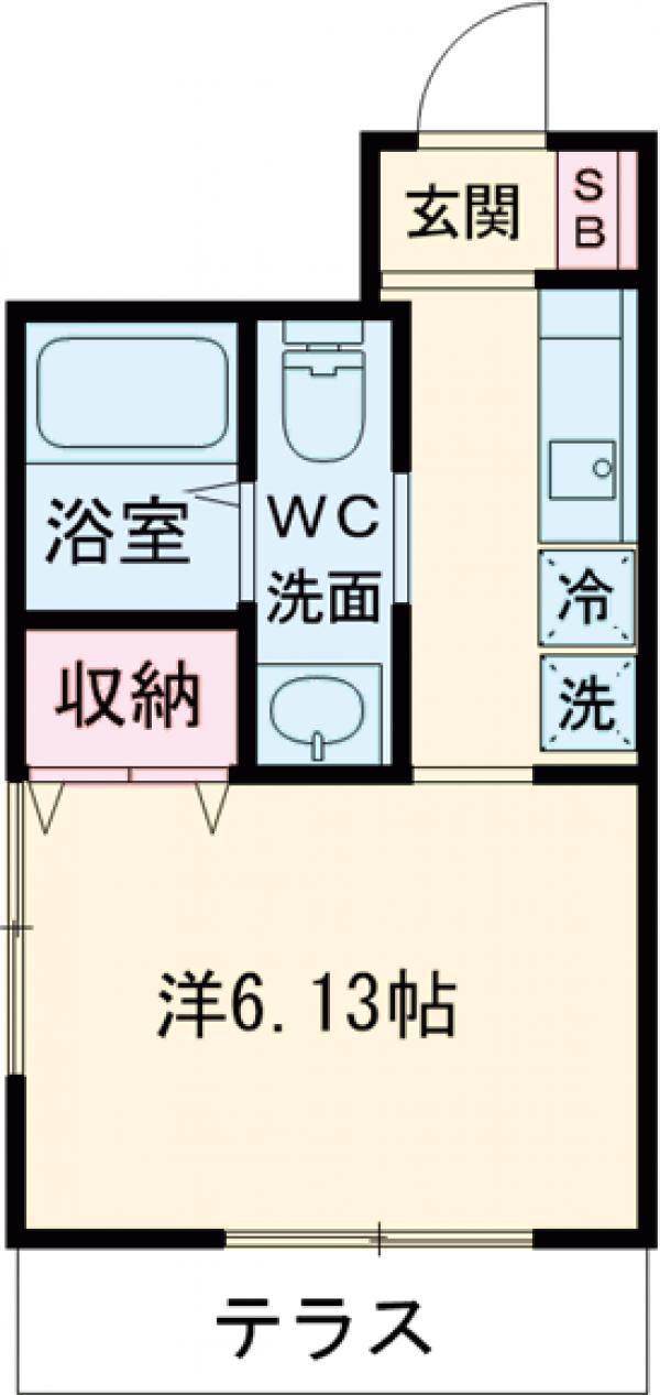 NSGATE青井・弘道の間取り