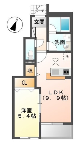 イース(Eace)の間取り