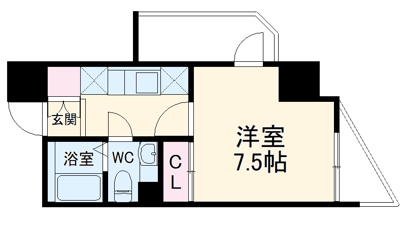 Bris登戸の間取り