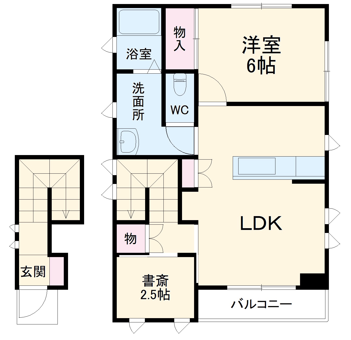 サンクレール湘南の間取り