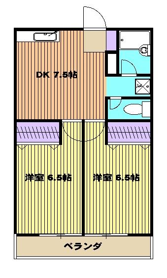 クレストヒル南陵の間取り
