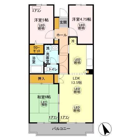 ユイト・SVPの間取り