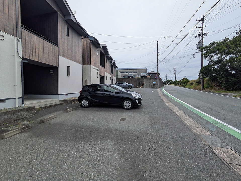 2/8 駐車場