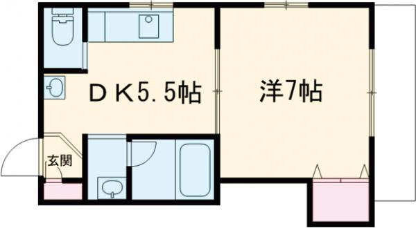 プレジール・アサガヤの間取り