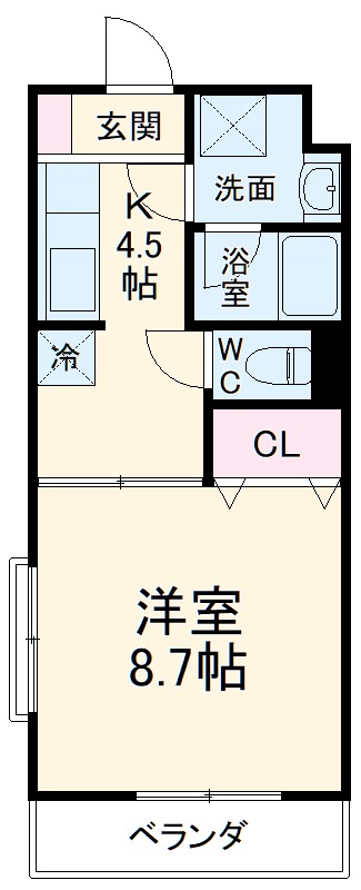 プリマピエースⅠの間取り