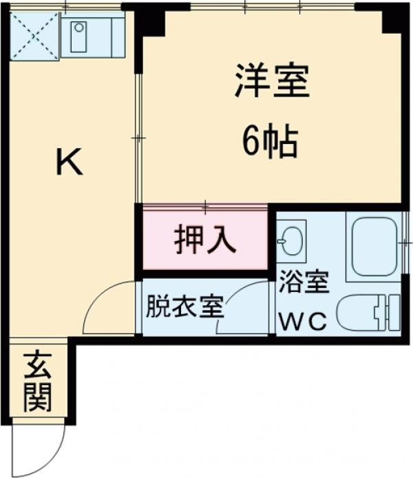 橋本ビルの間取り