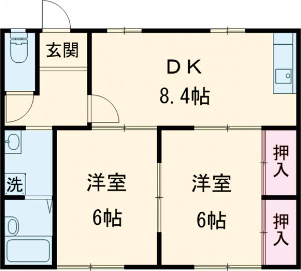 ミリオンハイツの間取り
