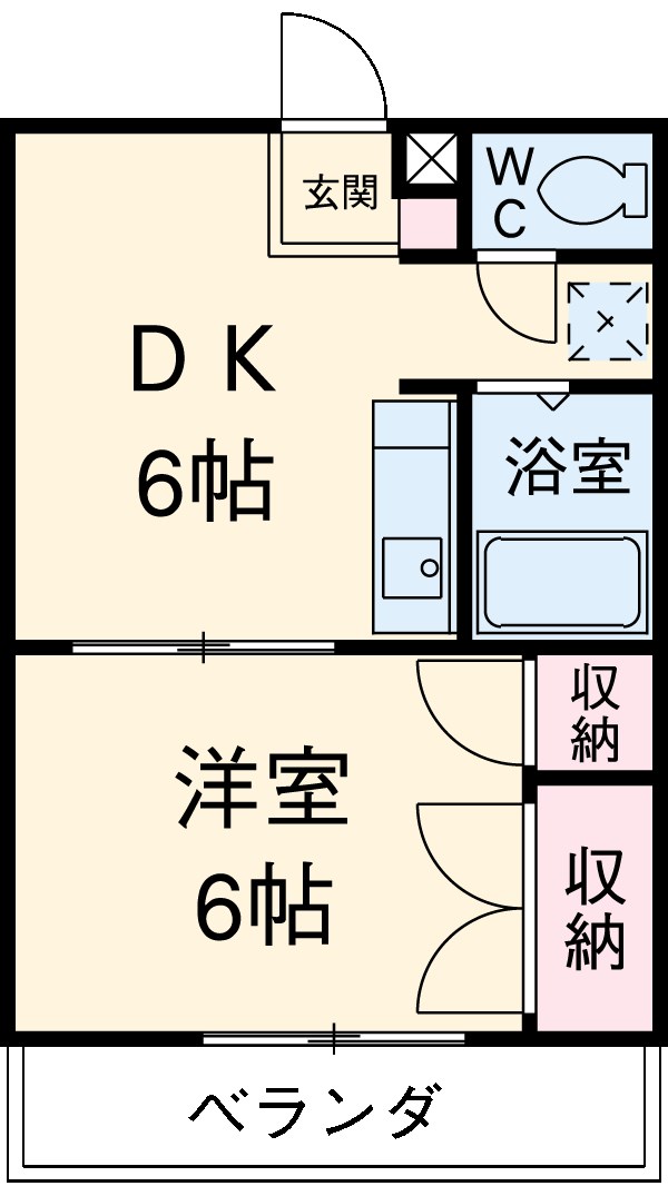 ハウスNO1の間取り