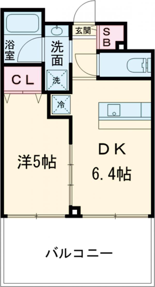 DeLCCS Akatsukaの間取り
