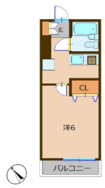 第二パールメゾンの間取り