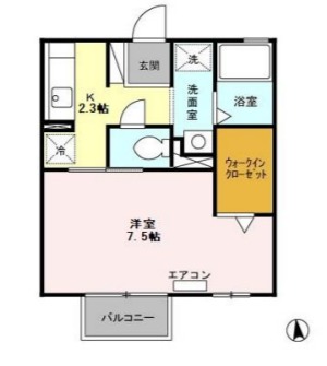 サフィールの間取り