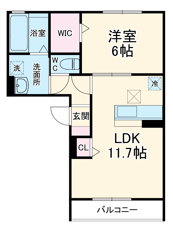 ホワイトハイツⅡの間取り