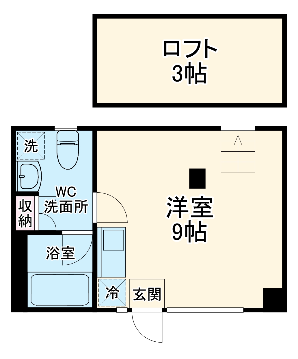 千種ハウスの間取り