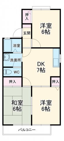 ヴィラサンテーヌの間取り