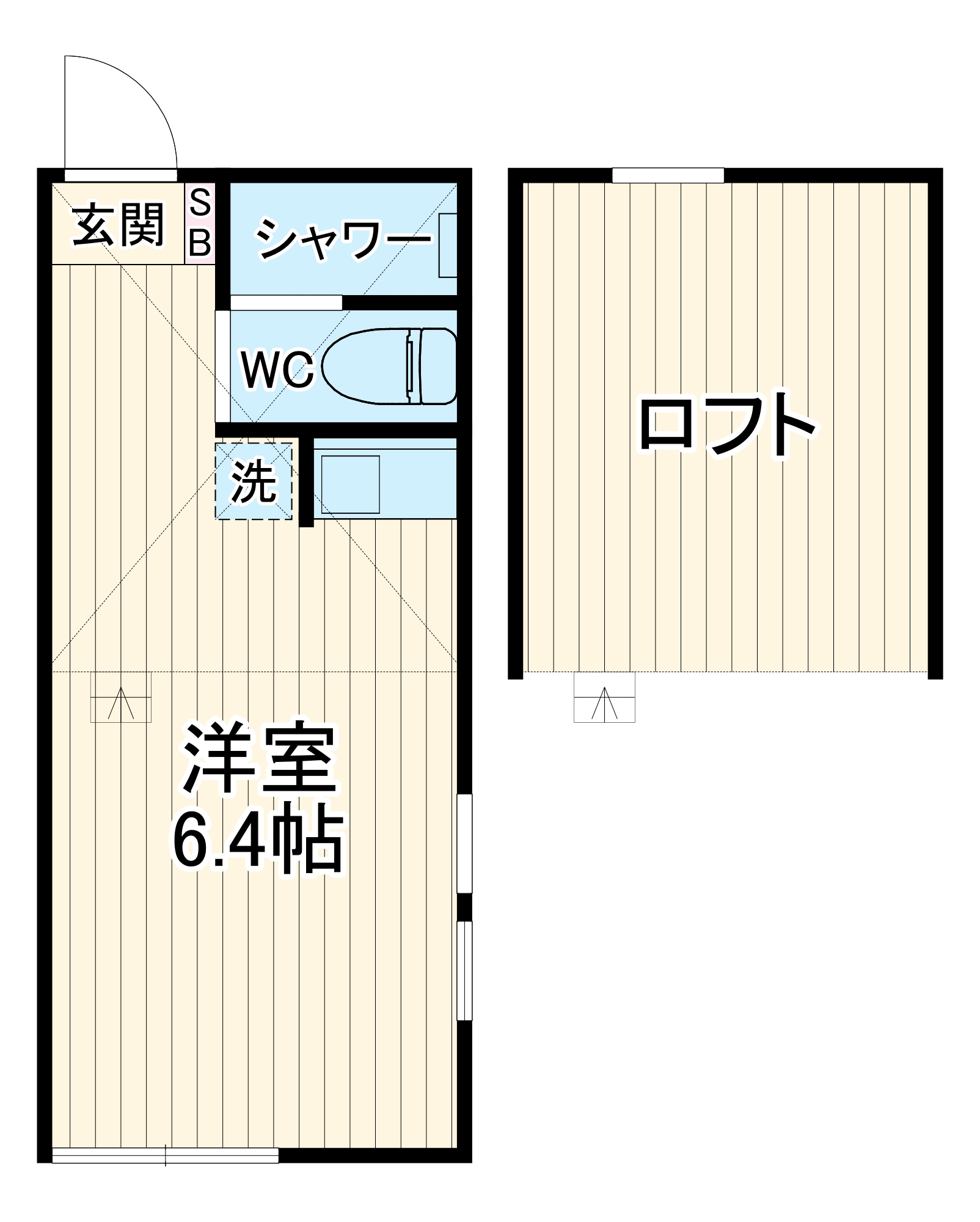 ユナイト上大岡ブルゴーニュの杜の間取り