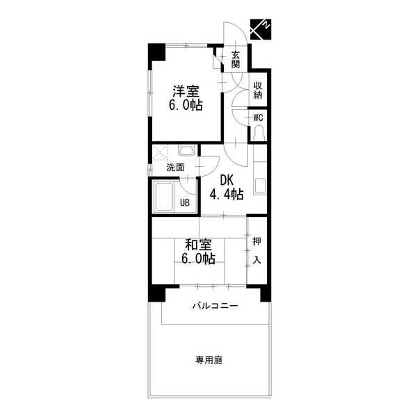 タキマツ第1マンションの間取り