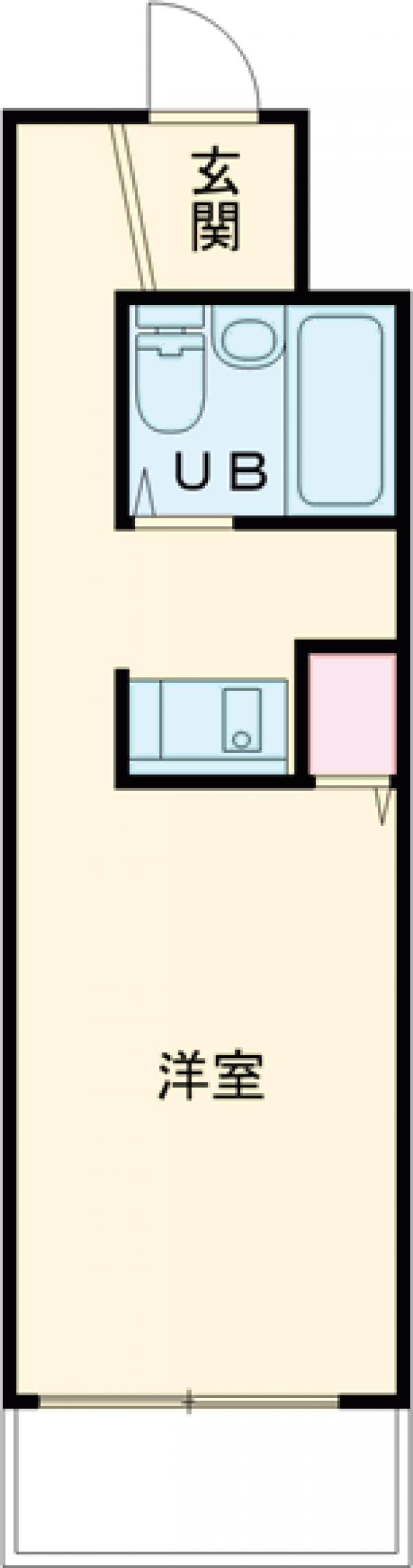 スカイコート千歳烏山第5の間取り