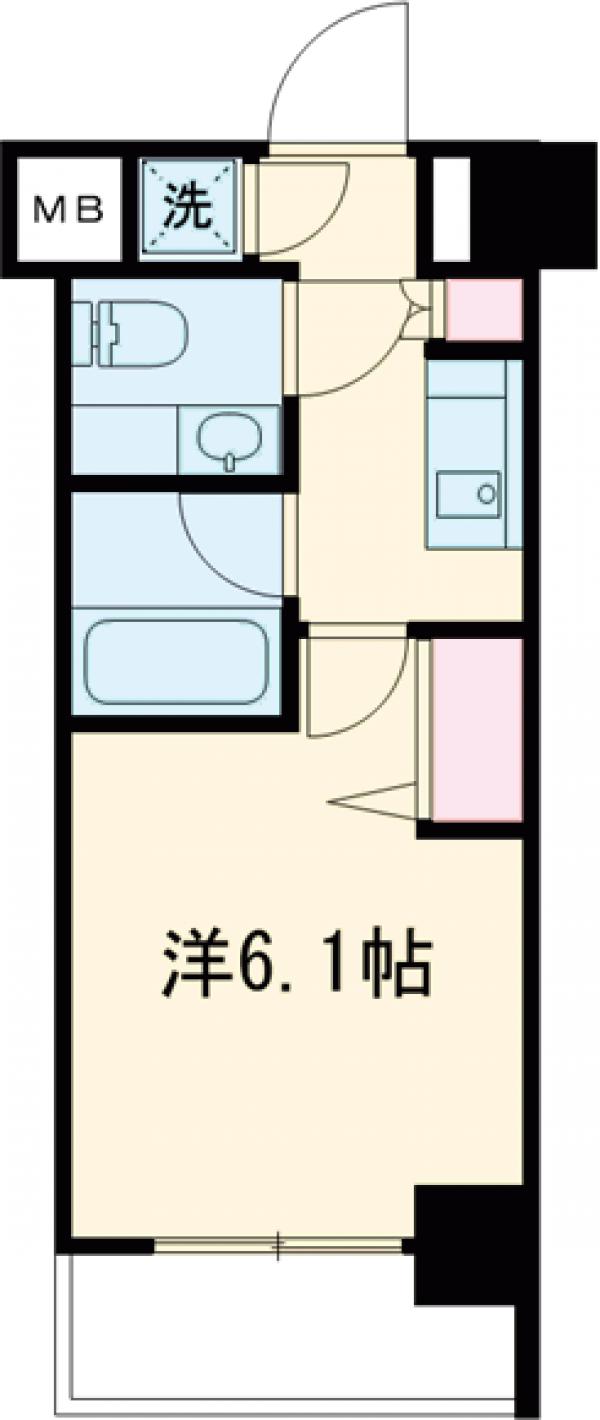 エクセリア桜上水の間取り
