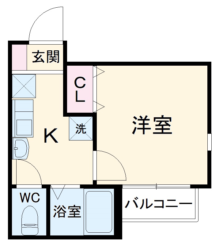 キャメル草加氷川町の間取り