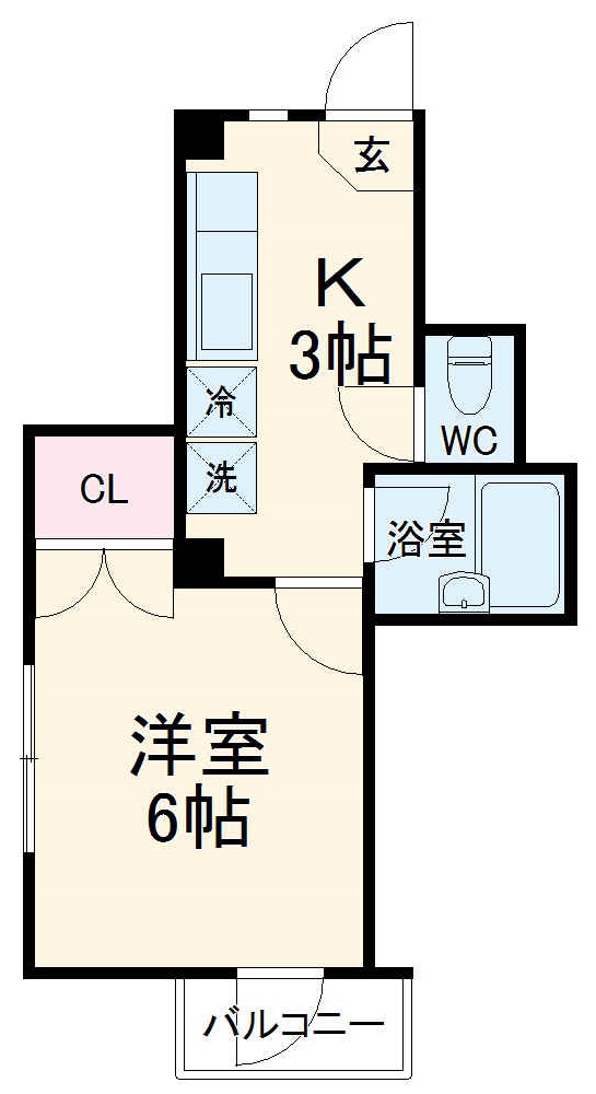 ジラソーレの間取り