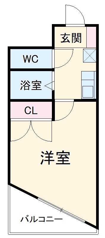 薬師ビルの間取り