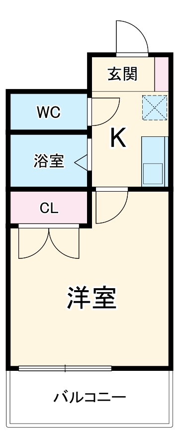 薬師ビルの間取り