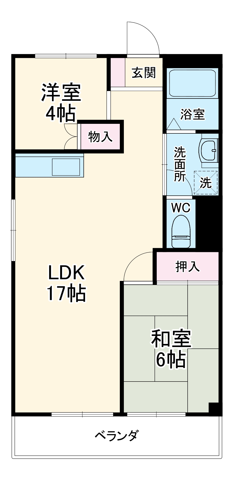 第一河村ビルの間取り