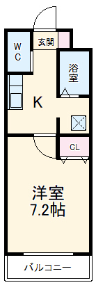 A・City野跡の間取り