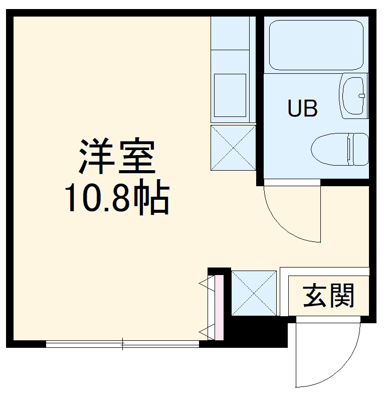 G.Oハイム富岡の間取り