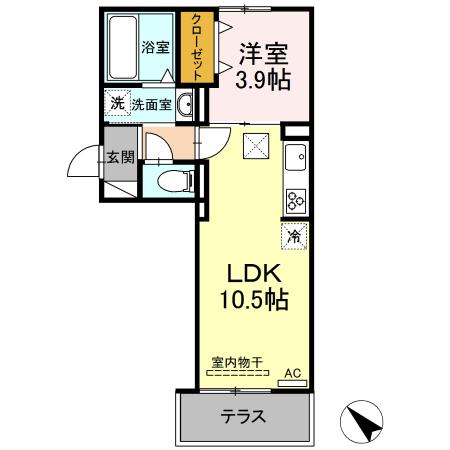 ドマーニの間取り