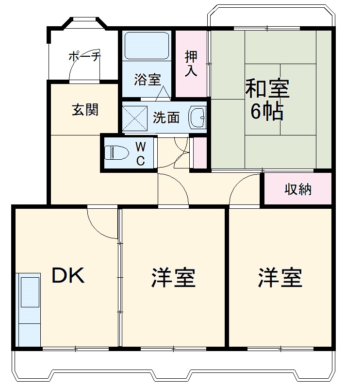 ソシアベルの間取り
